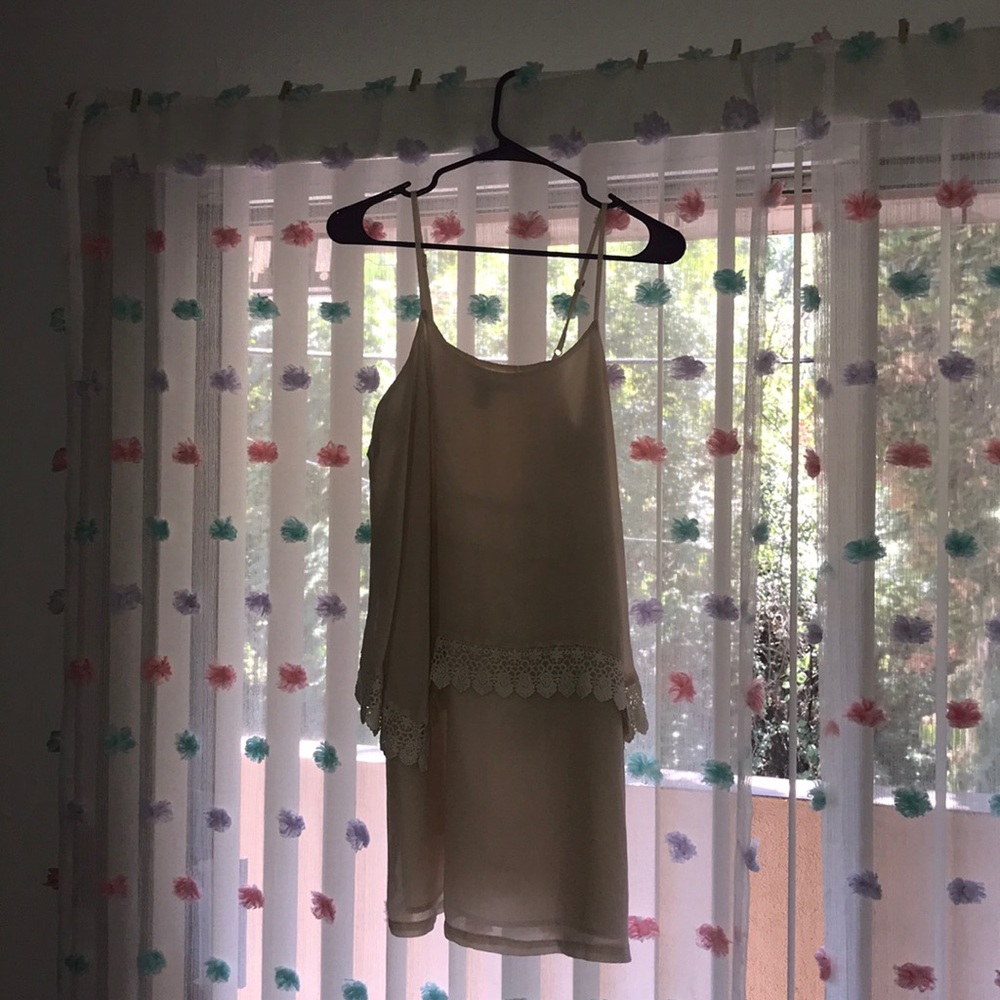 Nude dress